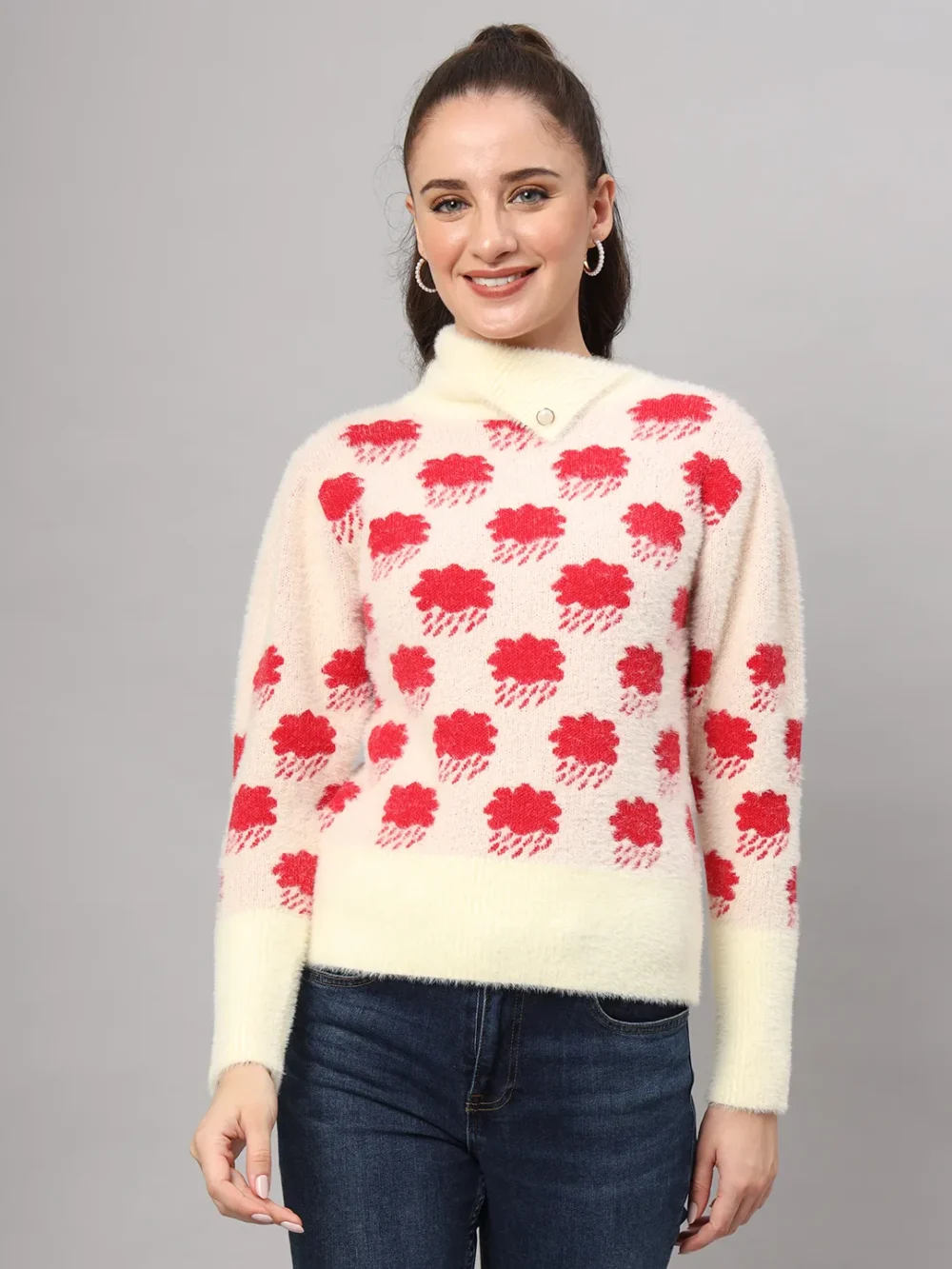 Custom-Tailored Woollen Knitted Sweater & Top