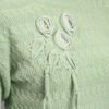 S17_LIGHTGREEN_01_6 Embroidered Floral Texture Crew Neck | Premium Acrylic Wool Light Green Knitted Sweater
