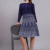 partnerimages_b5c5619a_J5_NAVY_01_1 Pearl Button Cable Knit Fit | Acrylic Wool Navy Blue Women Jumper Dress