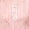 S23_LIGHTPINK_01_5 Round Neck Geomatric Design With Premium Acrylic Wool Women Knitted Top & Sweater