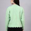 S24_PISTA_01_2 Round Neck Flowered Patch Work Design With Premium Acrylic Wool Women Knitted Top & Sweater