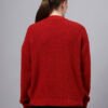Round Neck Flowered Patch Work Design With Premium Acrylic Wool Women Knitted Top & Sweater