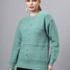 S31_PISTA_01_3 Round Neck Self Design Design With Premium Acrylic Wool Women Knitted Top & Sweater