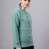 S31_PISTA_01_4 Round Neck Self Design Design With Premium Acrylic Wool Women Knitted Top & Sweater