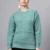 S31_PISTA_01_7 Round Neck Self Design Design With Premium Acrylic Wool Women Knitted Top & Sweater