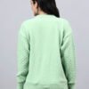 S33_PISTA_01_2 Round Neck Geomatric With Patch Work Design With Premium Acrylic Wool Women Knitted Top & Sweater